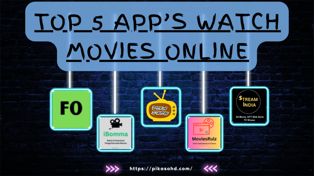 Top 5 Free applications to watch movies&nbsp;online