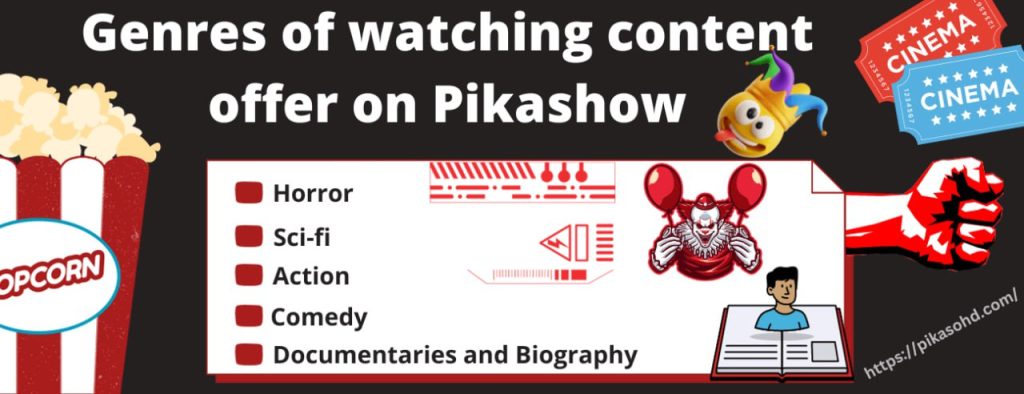 What Types of Genres on Pikashow are Available to&nbsp;Watch?